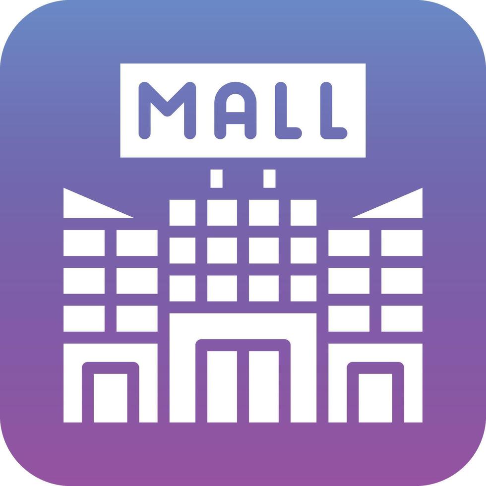 Shopping Mall Vector Icon