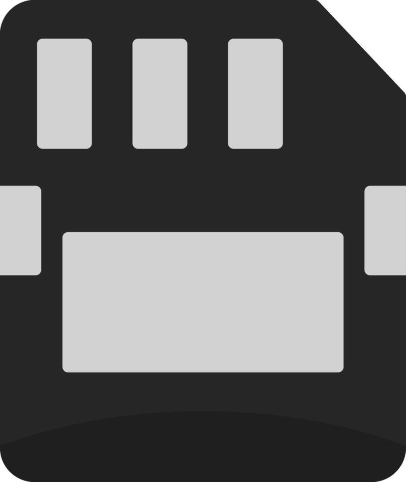 Micro sd card Vector Icon