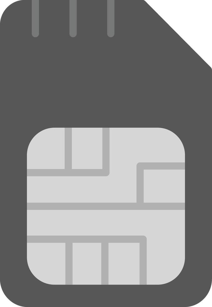 Sim Card Vector Icon