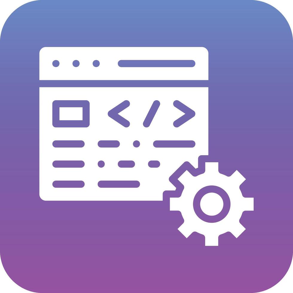 Code Settings Vector Icon