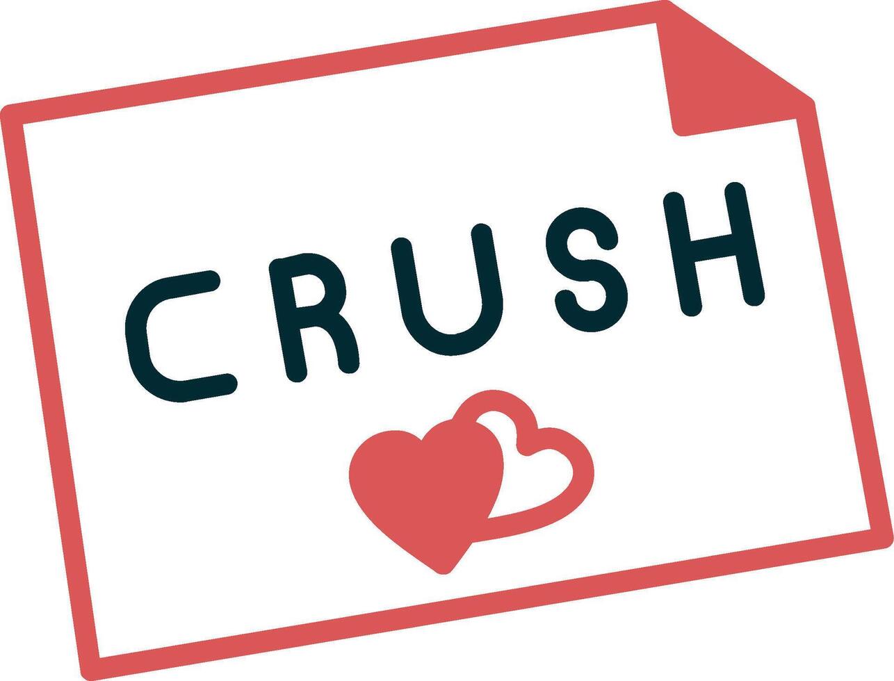 Crush Vector Icon