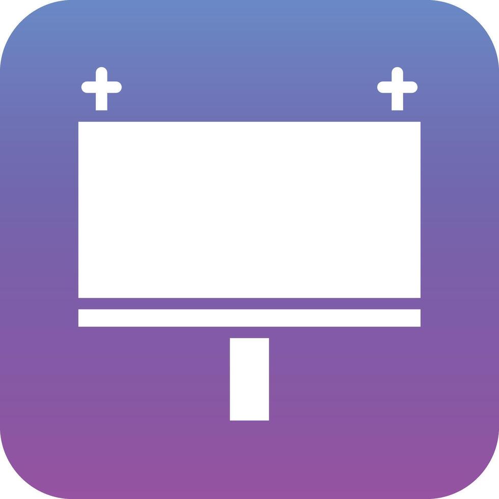 Billboard Vector Icon