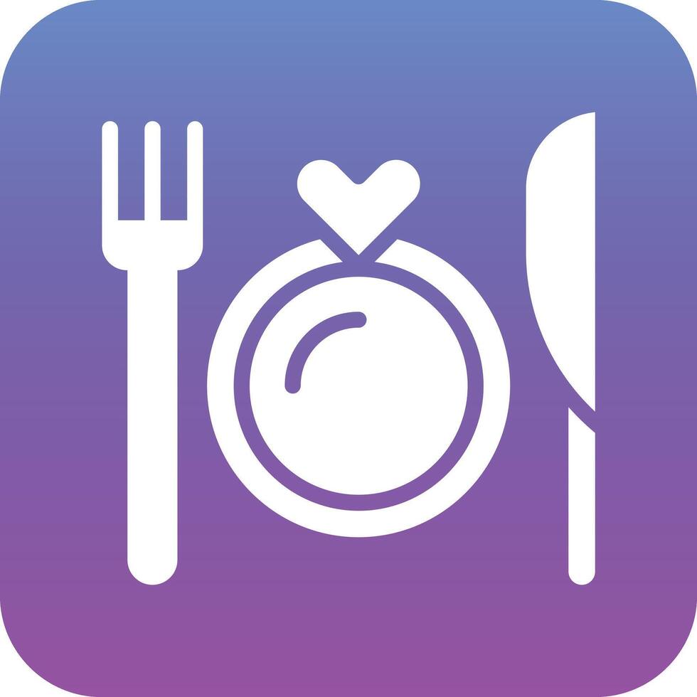 Dinner Vector Icon