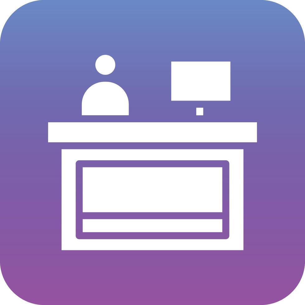 Desk Vector Icon