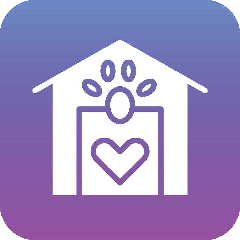 Pet House Vector Icon