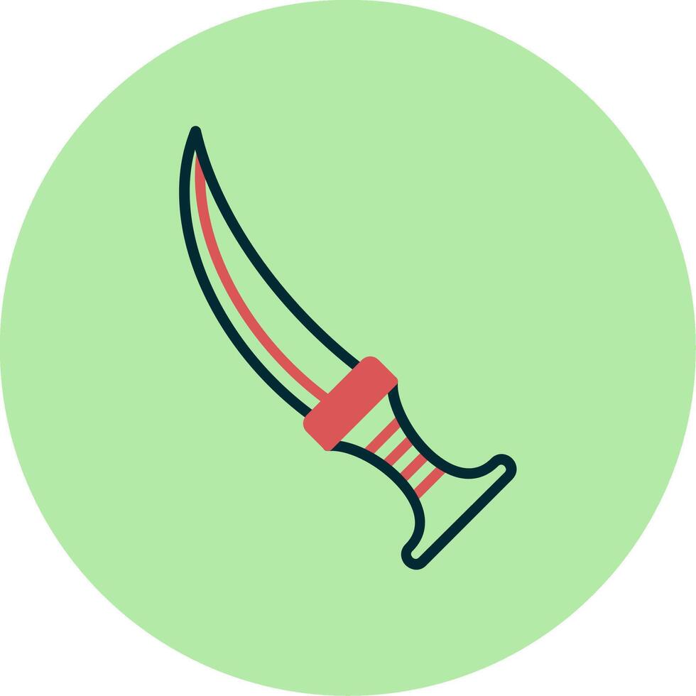 Jambiya Vector Icon