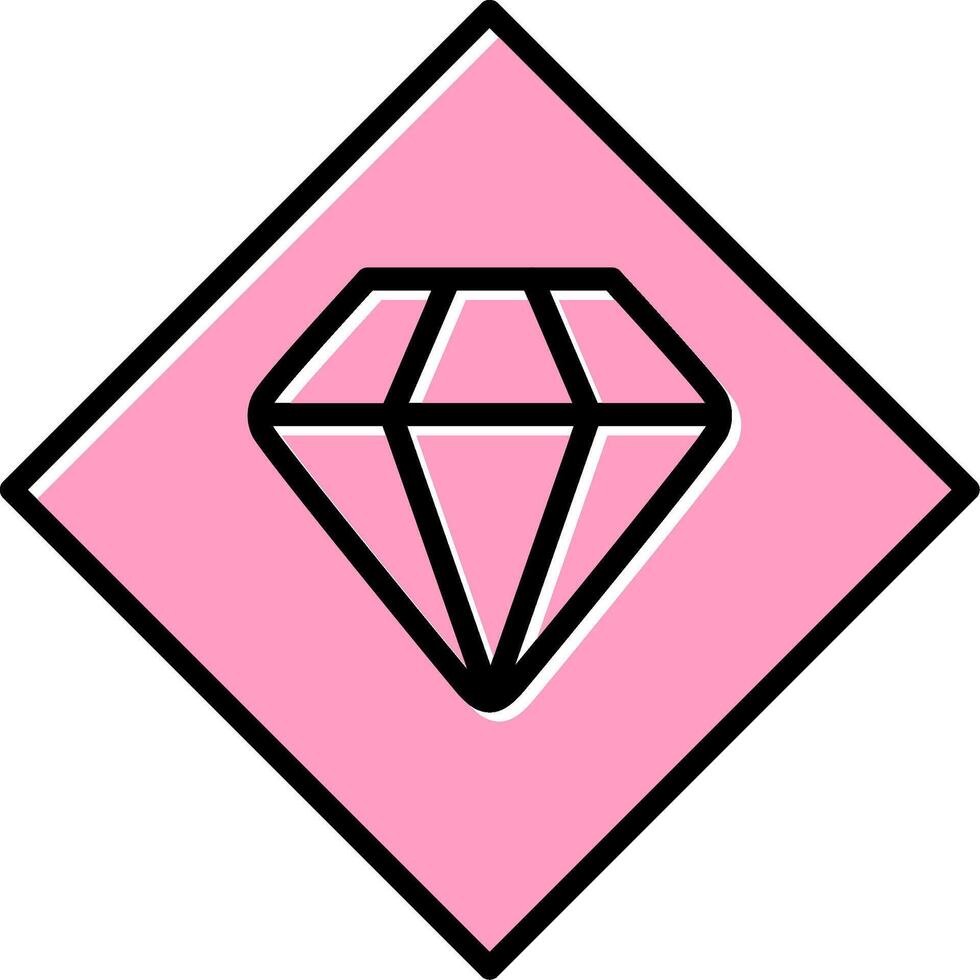 Diamond Vector Icon