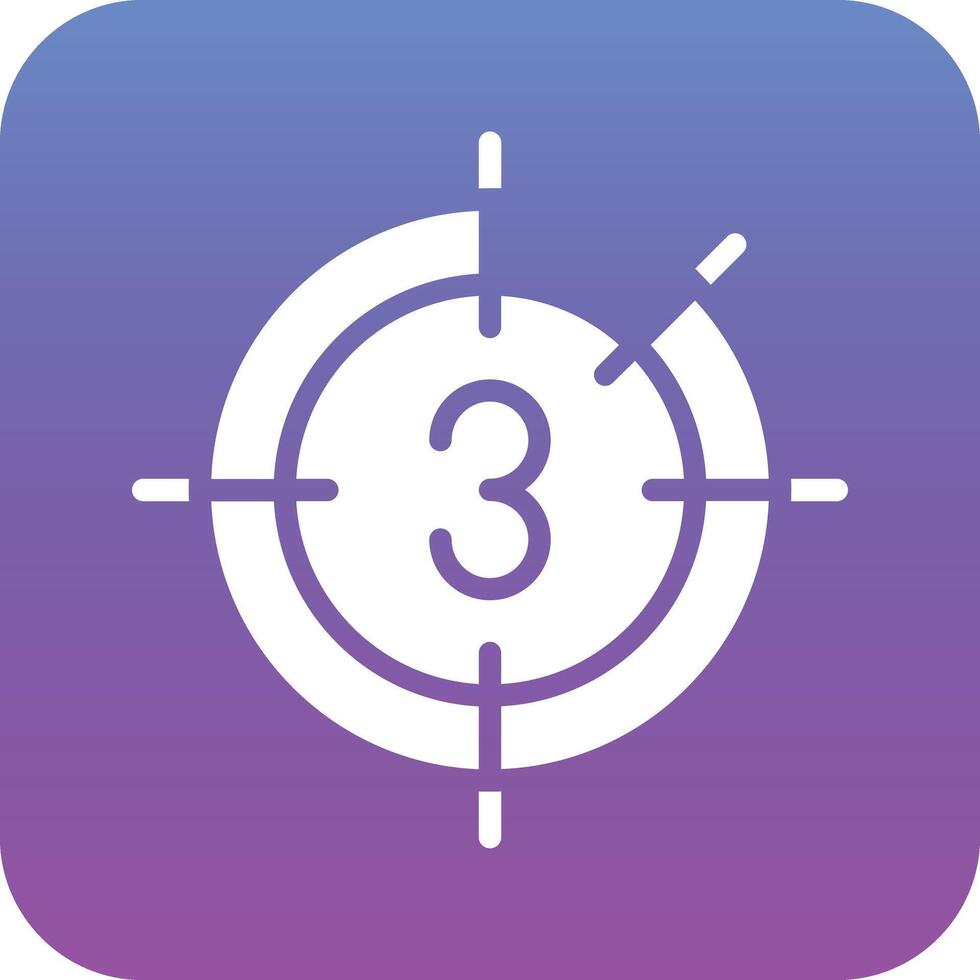 Cinema Countdown Vector Icon