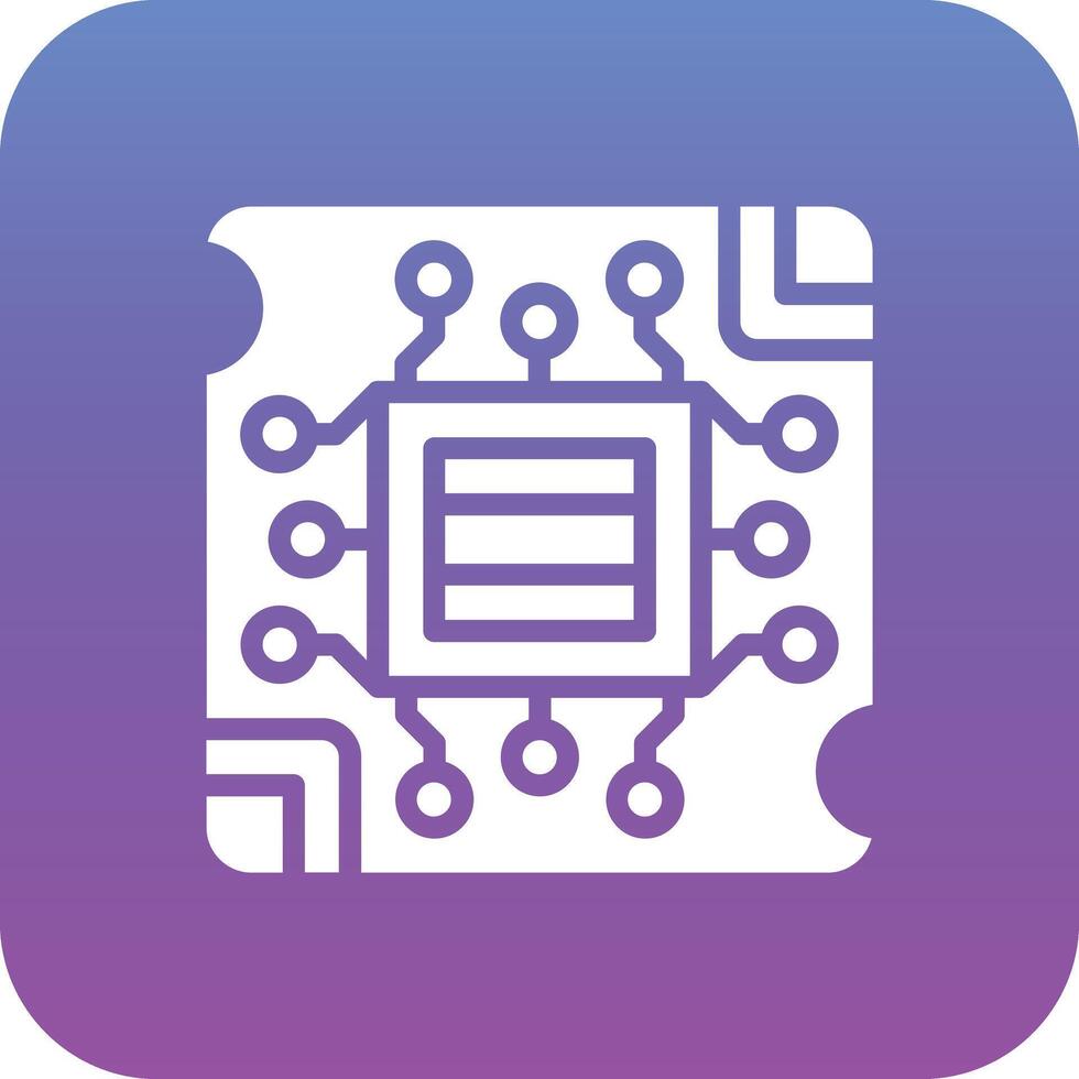 Pcb Board Vector Icon