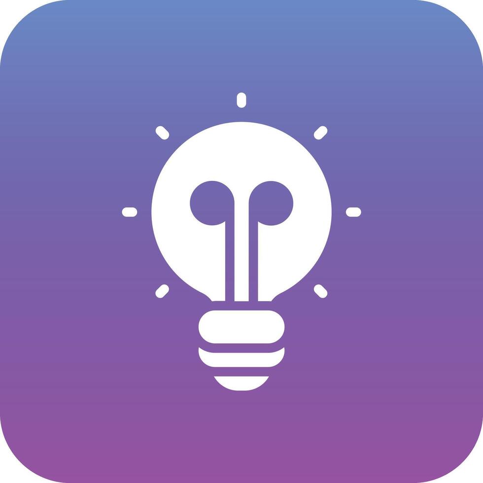 Light Bulb Vector Icon