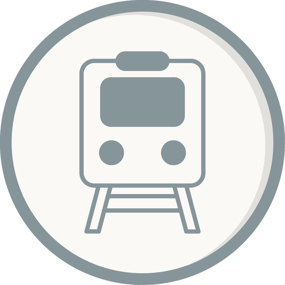 icono de vector de tren