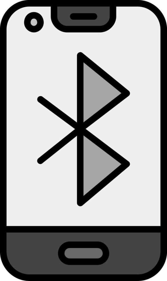 icono de vector de bluetooth