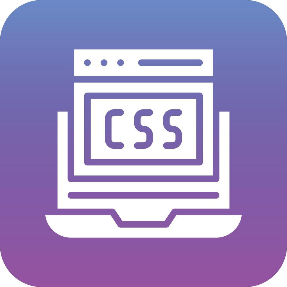 css código vector icono
