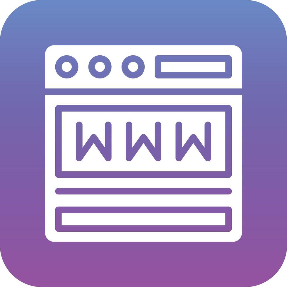 Website Vector Icon