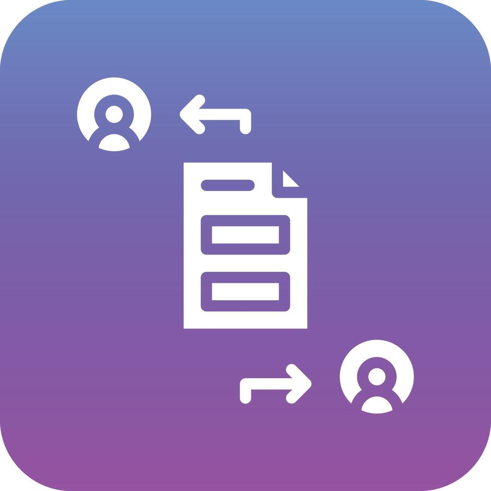 File Sharing Vector Icon