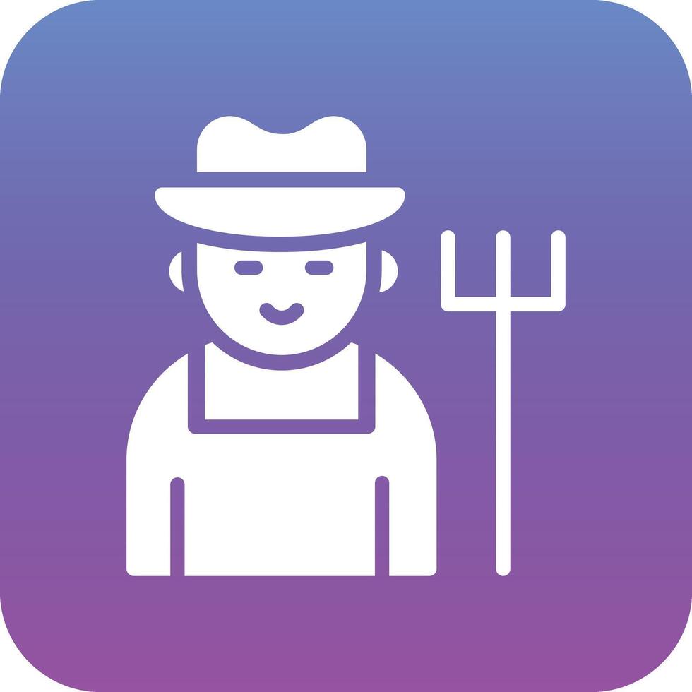 Farmer Vector Icon