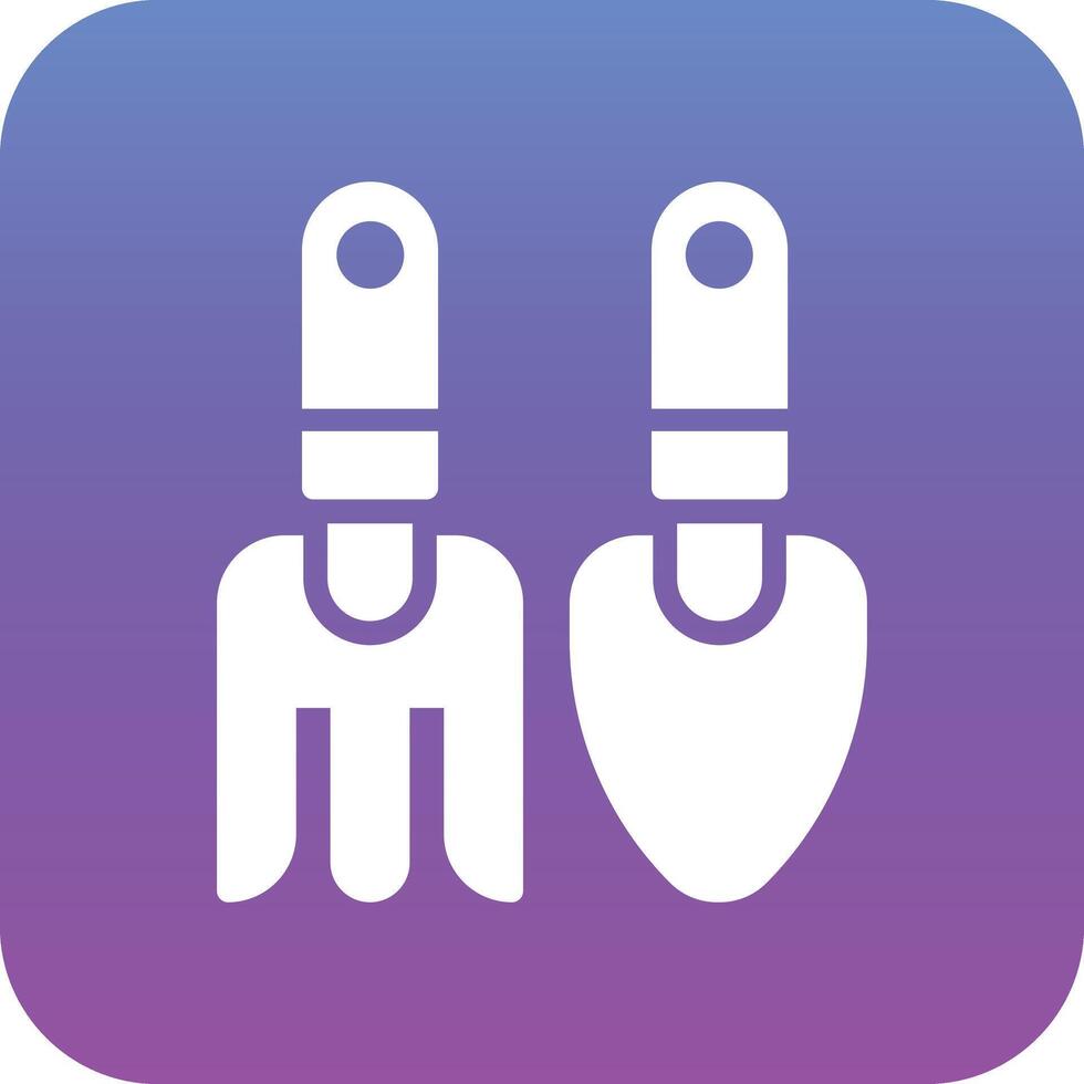 Farm Fork Vector Icon