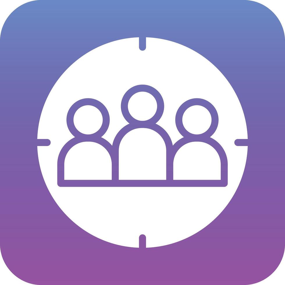 Target Audience Vector Icon