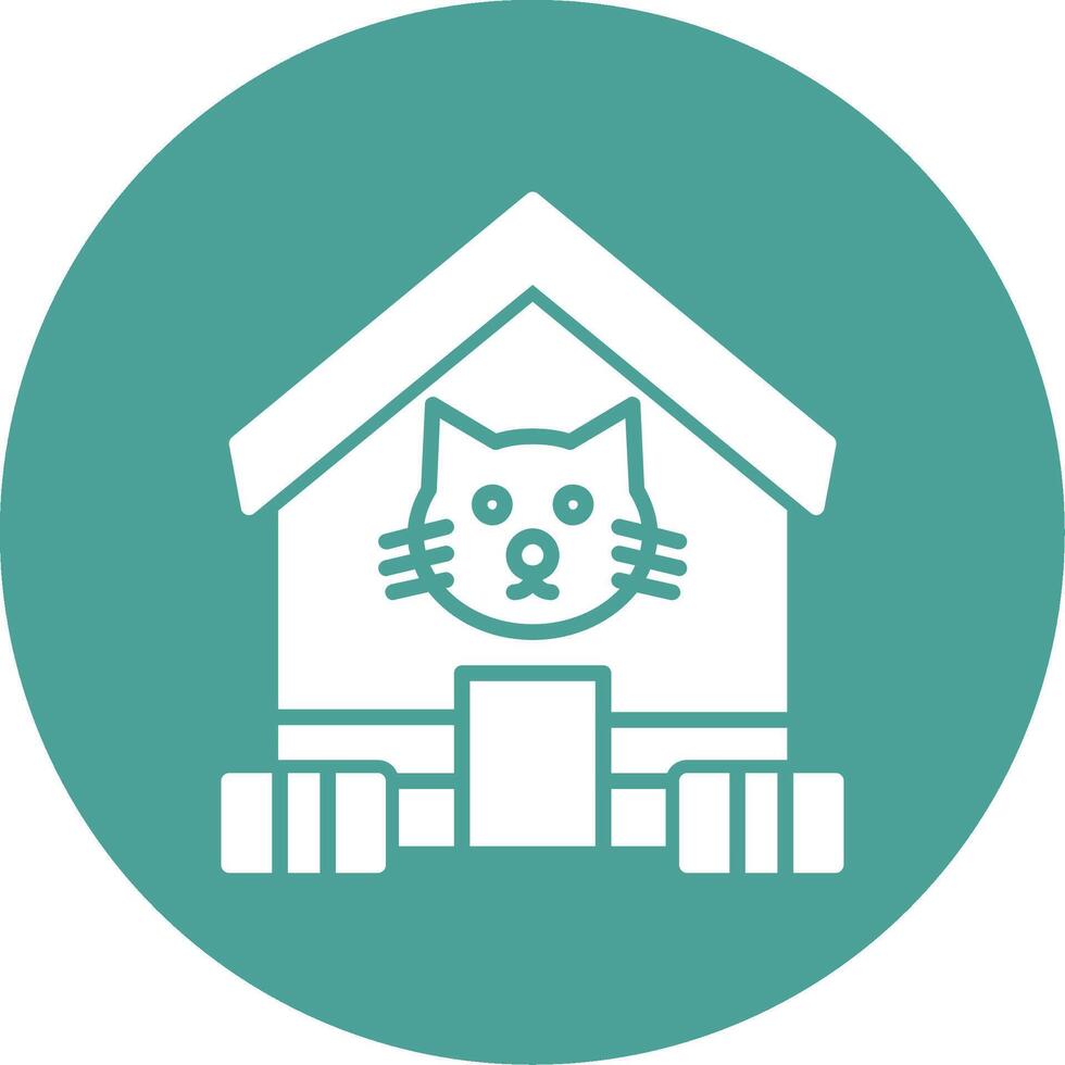 Pet House Vector Icon