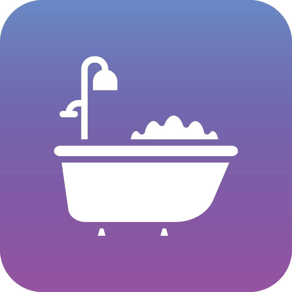 Bathtub Vector Icon