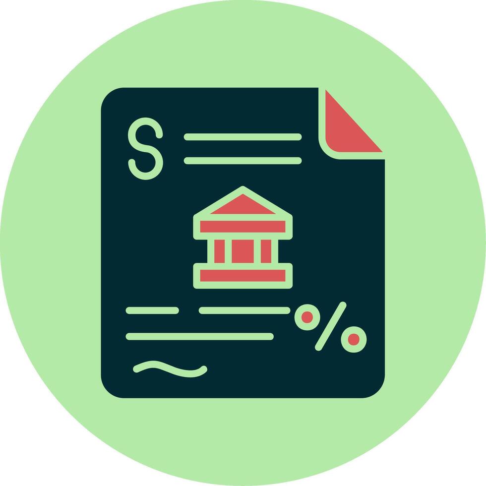 Loan Vector Icon