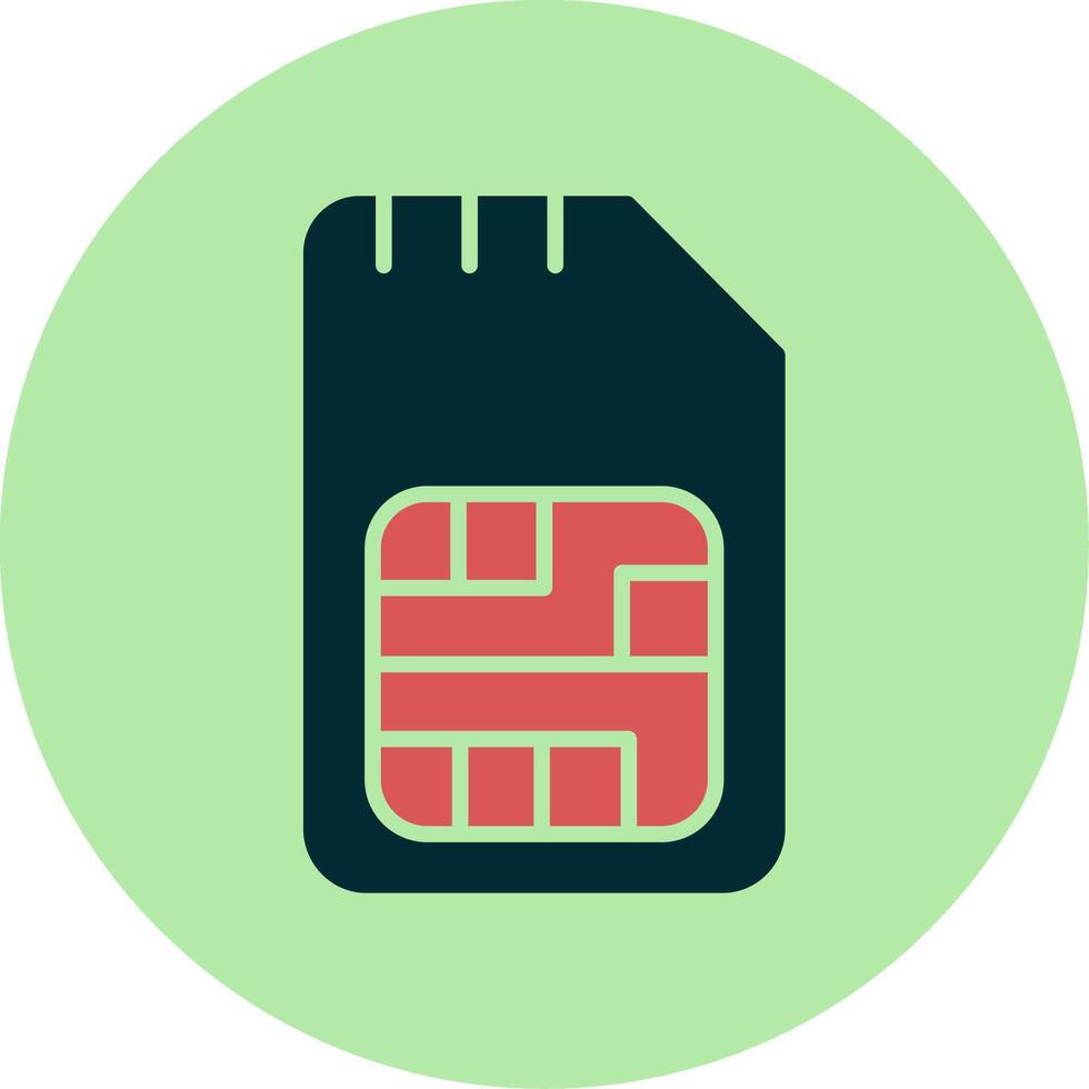 Sim Card Vector Icon