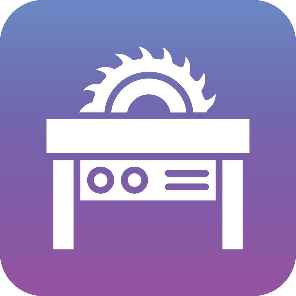 Table Cutter Vector Icon