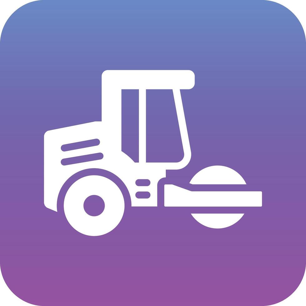 Road Roller Vector Icon