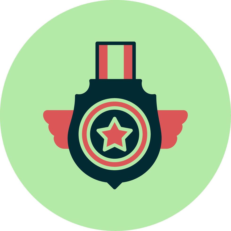 insignias vector icono