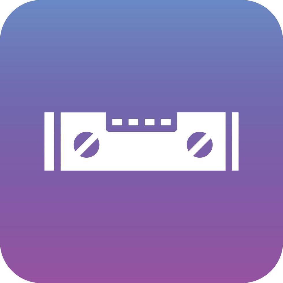 Level Tool Vector Icon