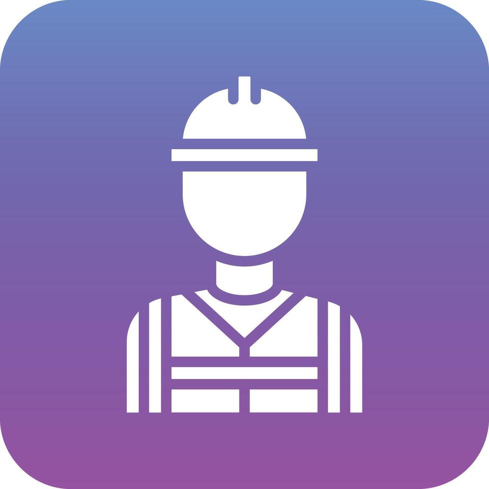 Construction Worker Vector Icon