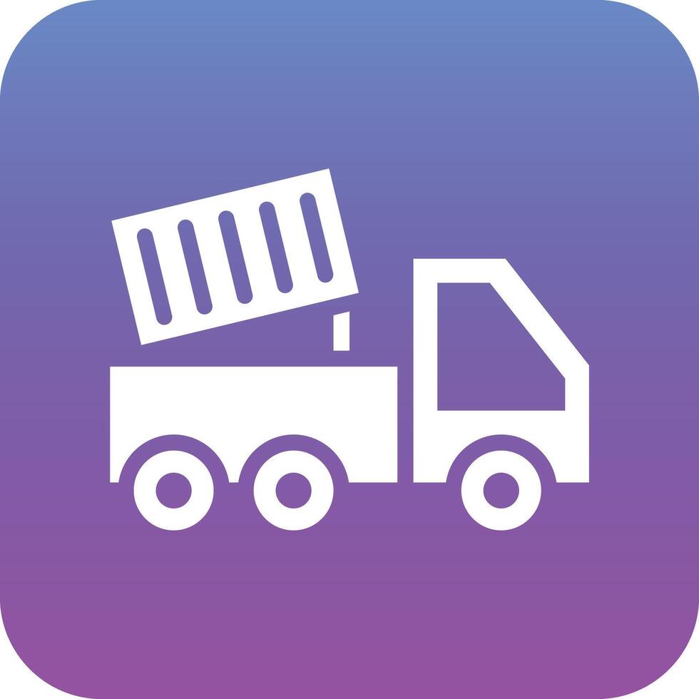 Dump Truck Vector Icon