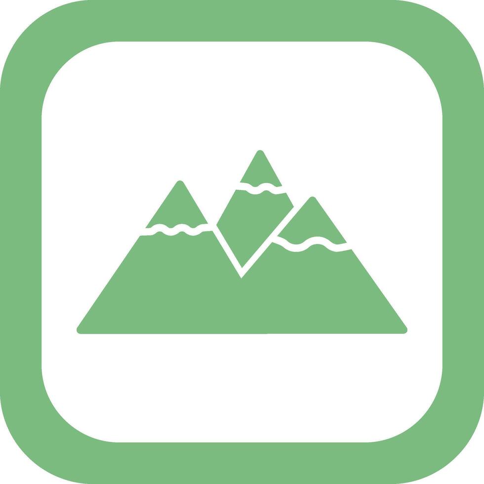 Rocky Mountains Vector Icon