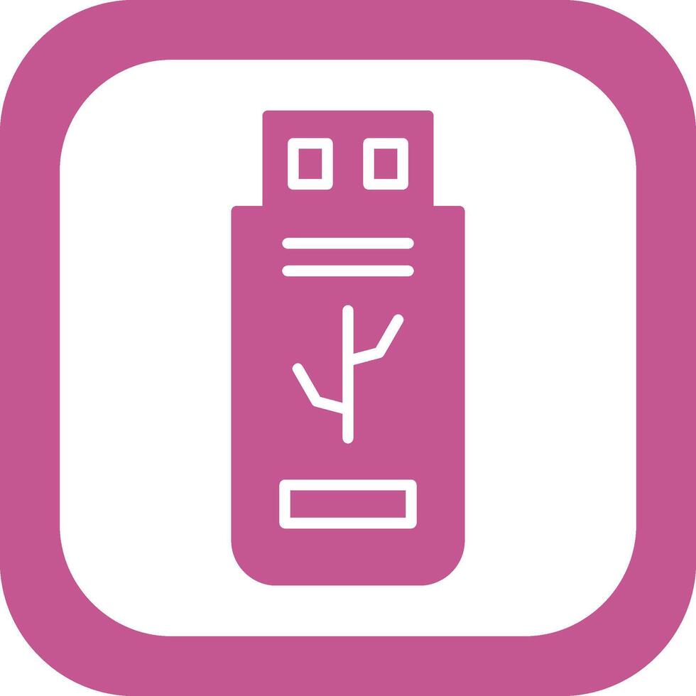 Flash Disk Vector Icon
