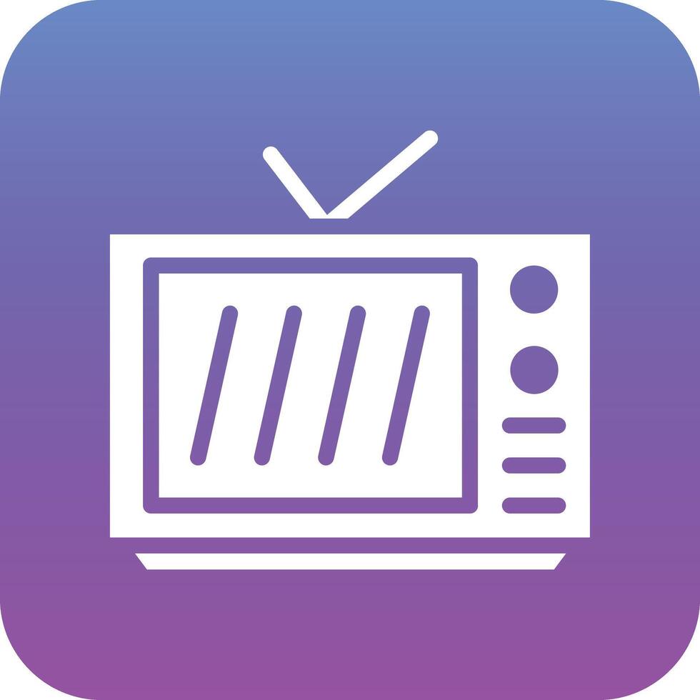 icono de vector de television