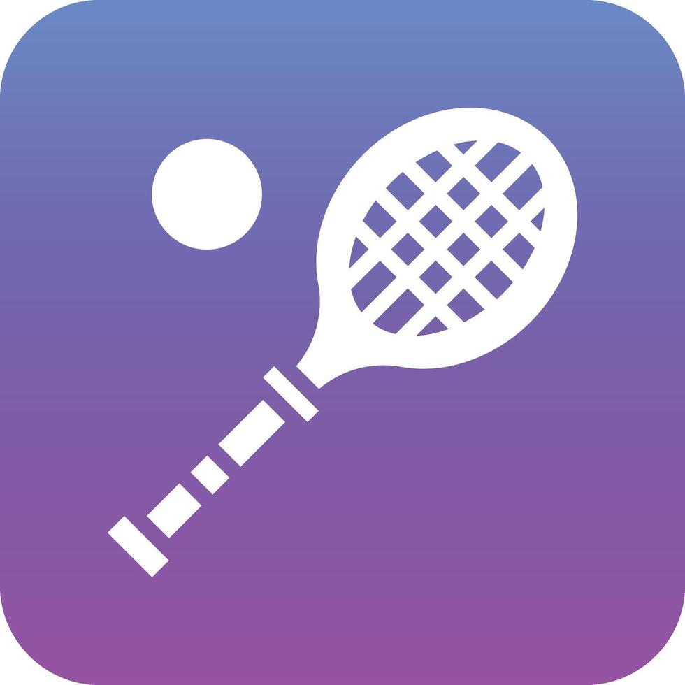 tenis raqueta vector icono
