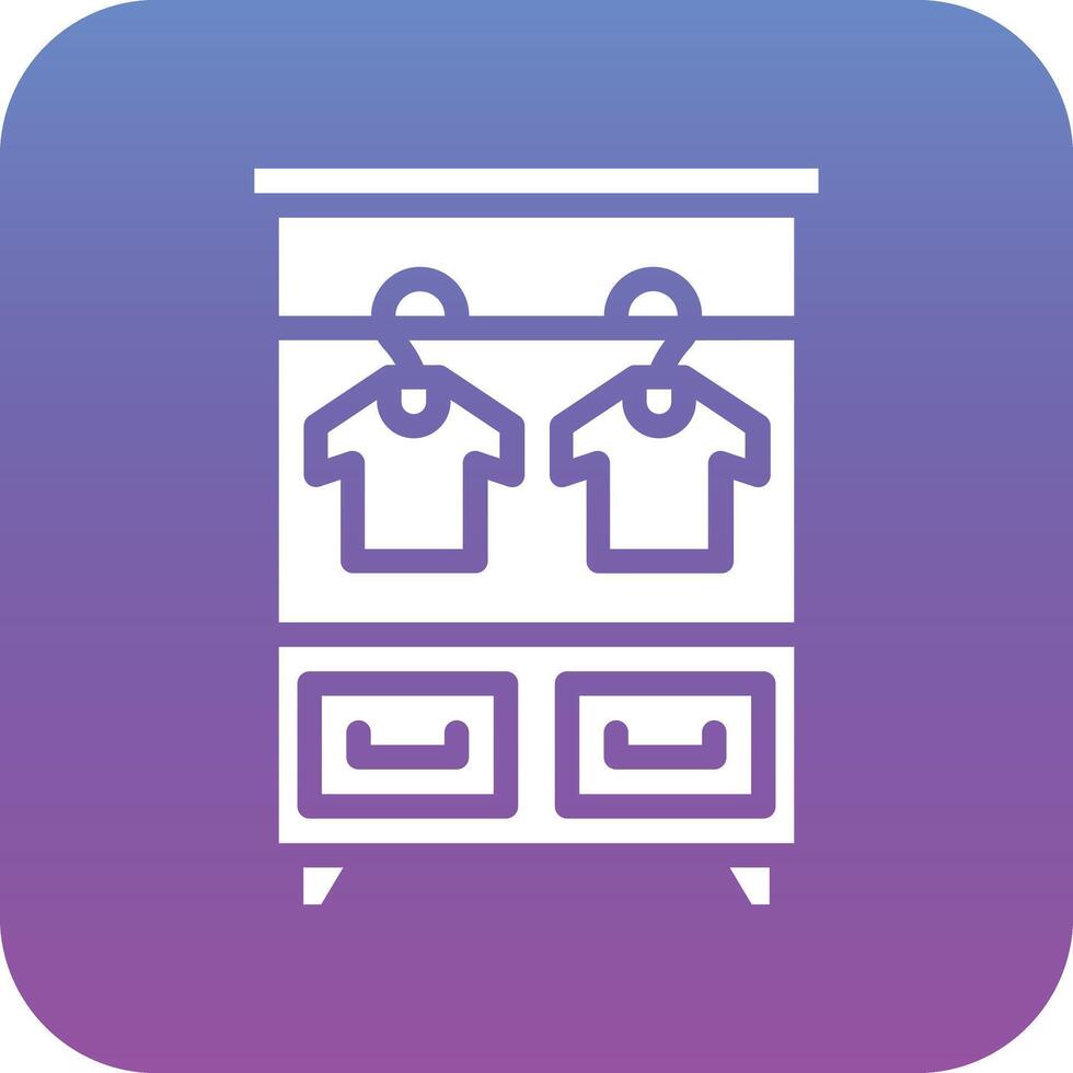 Clothes Rack Vector Icon
