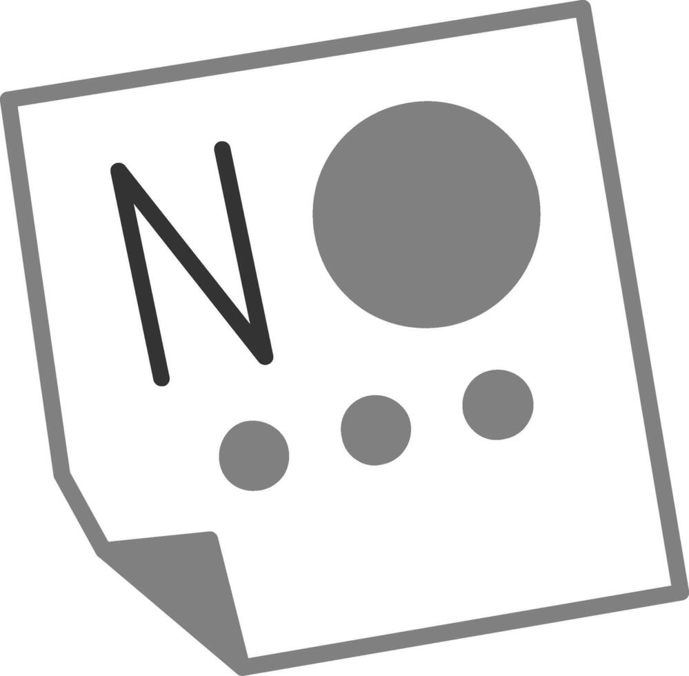 Say No Vector Icon