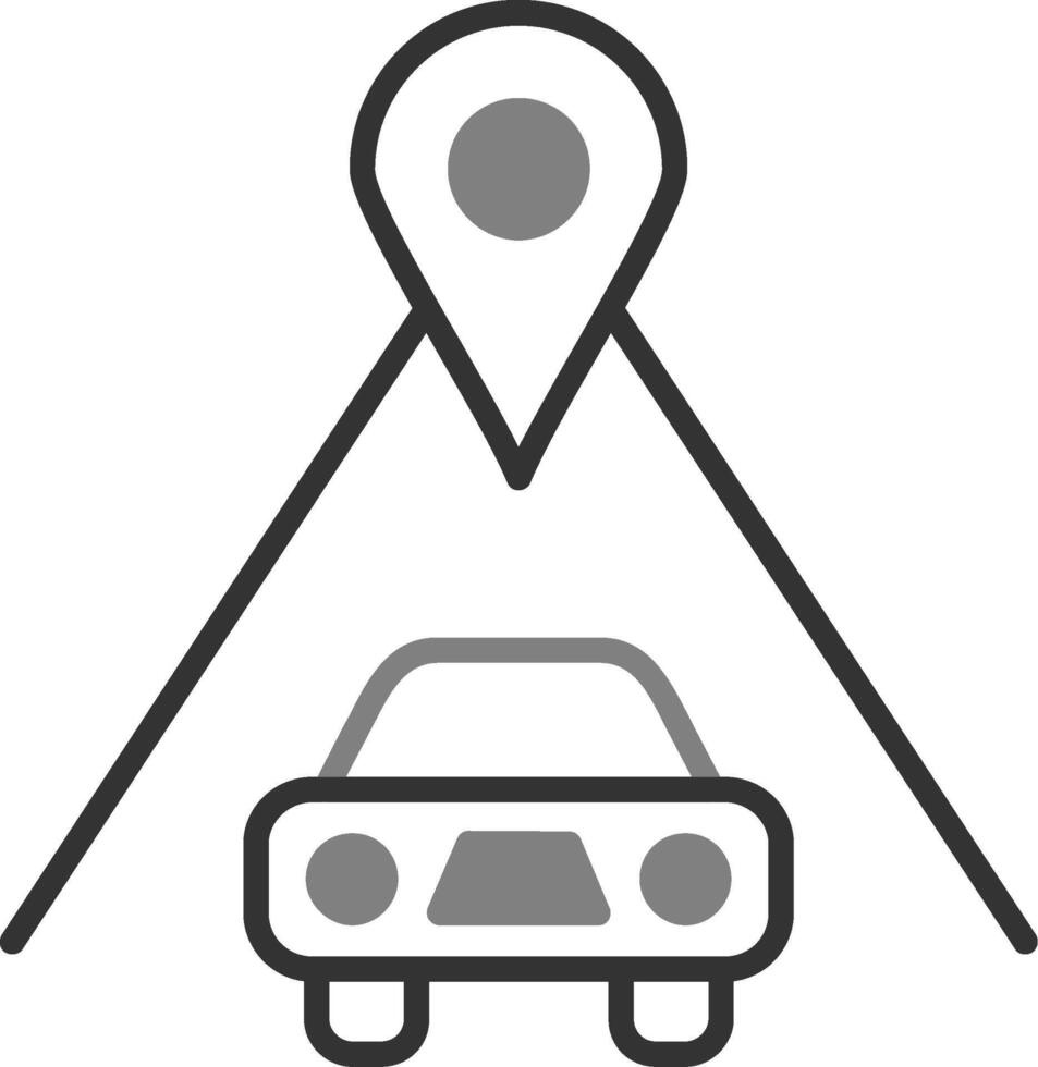 icono de vector de carretera