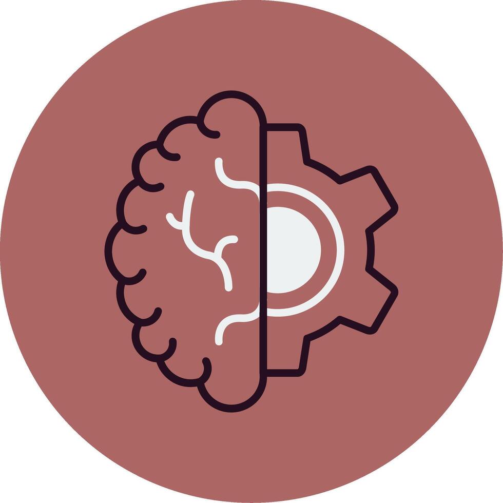 icono de vector de cerebro