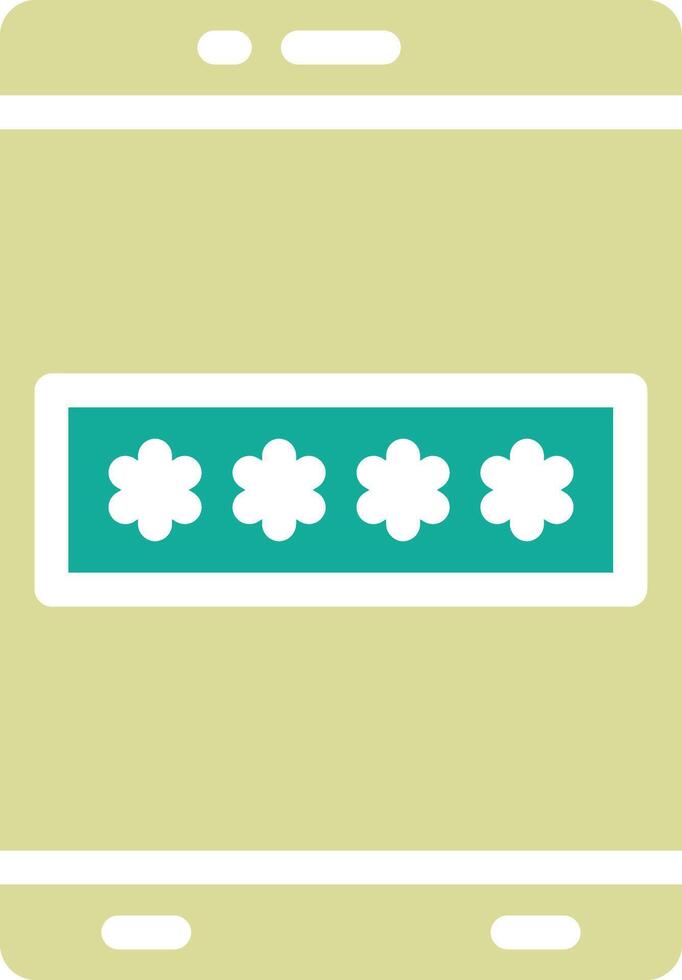 Password Field Vector Icon Vector Icon