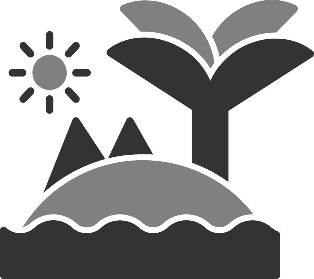 Island Vector Icon