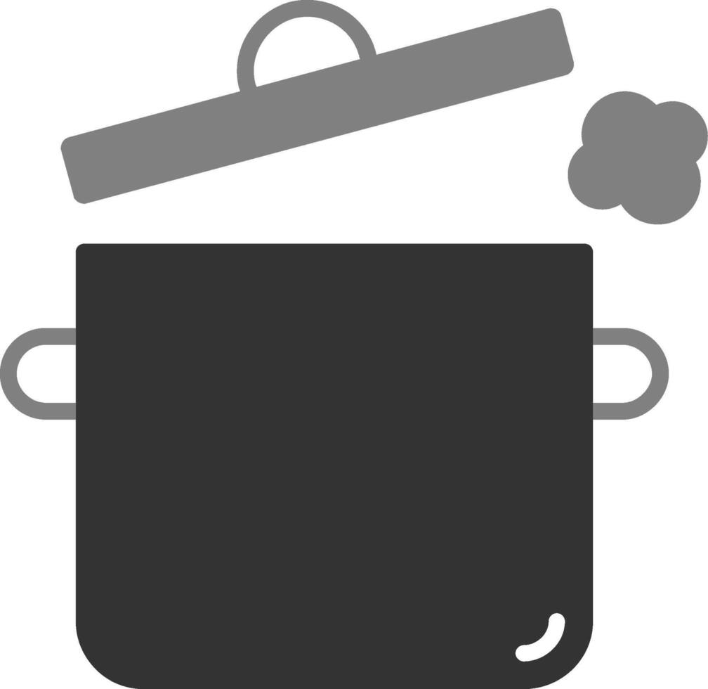 icono de vector de olla de cocina