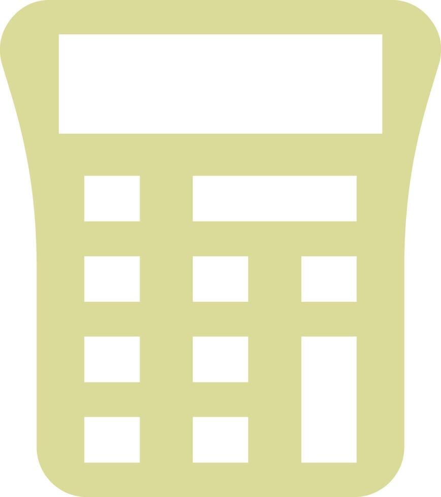 Calculator Vector Icon