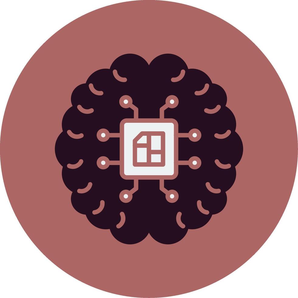 Artificial Intelligence Vector Icon