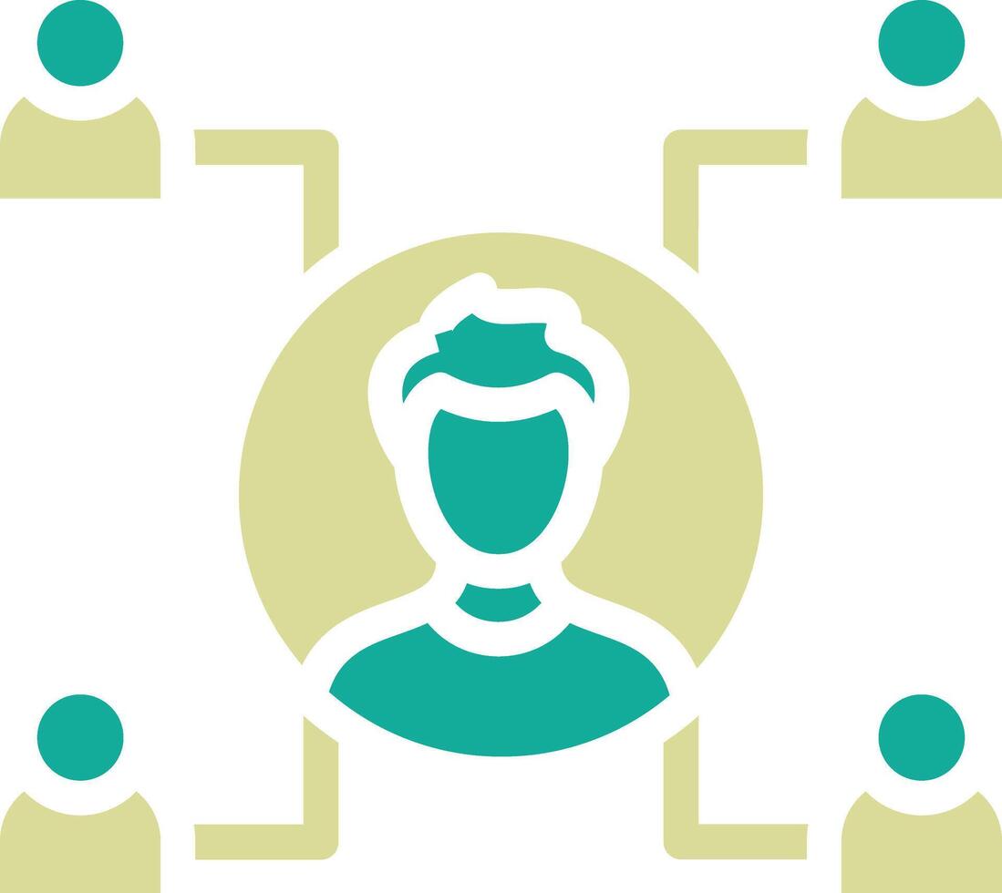 User Connection Vector Icon