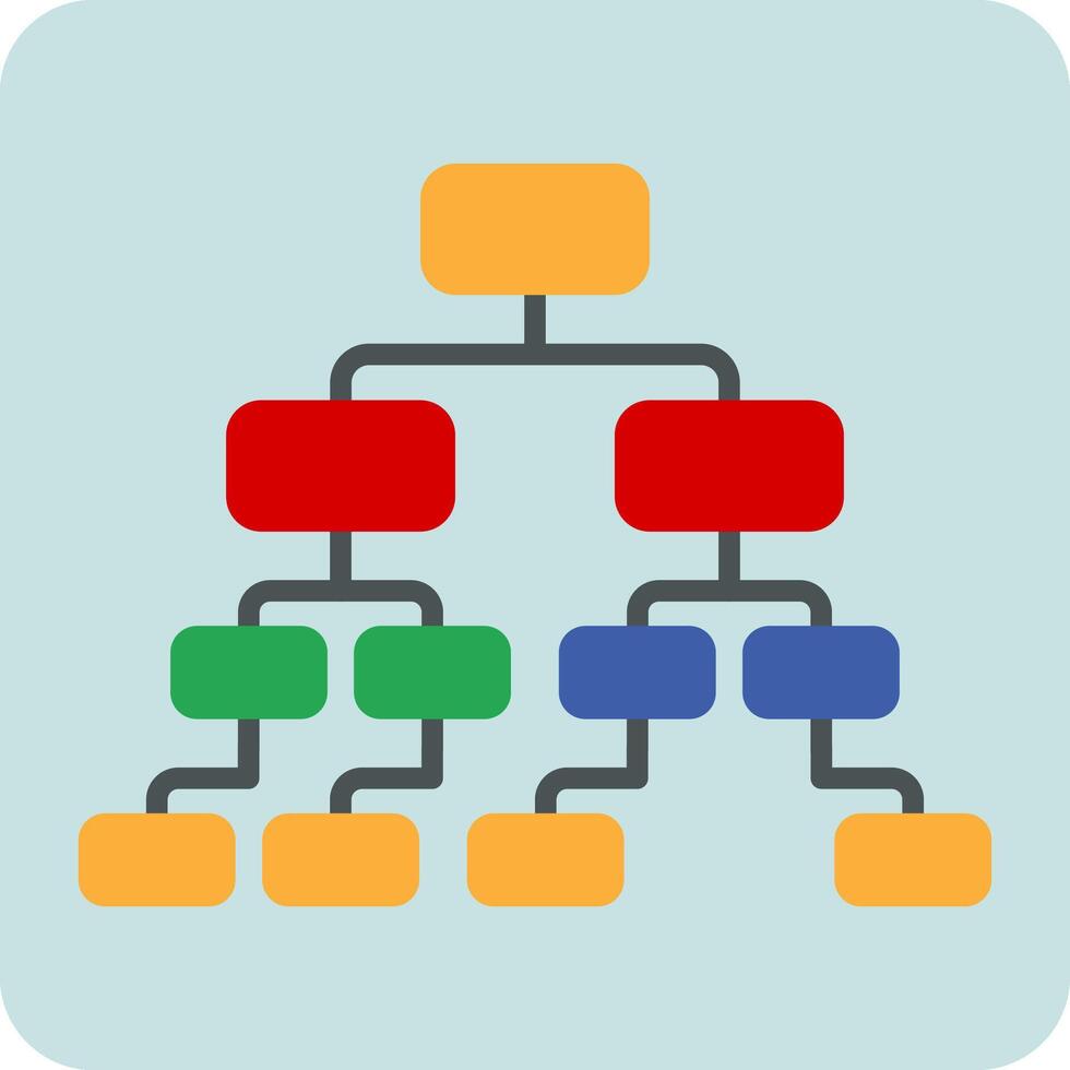 Hierarchy Vector Icon