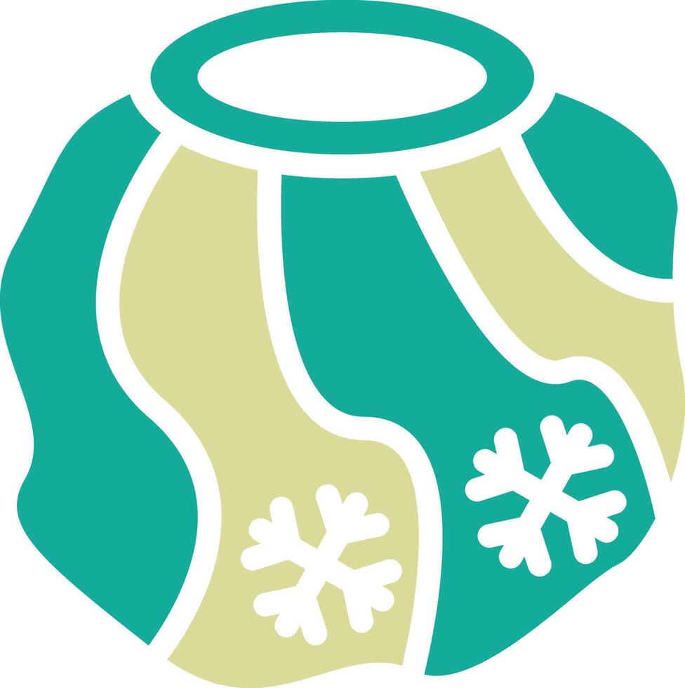 Ice Bag Vector Icon