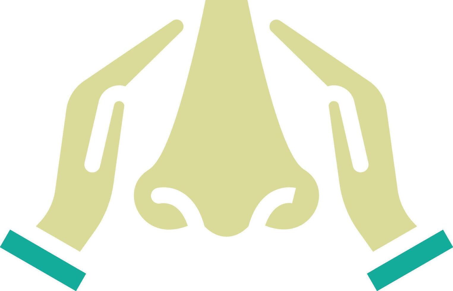Nose Massage Vector Icon
