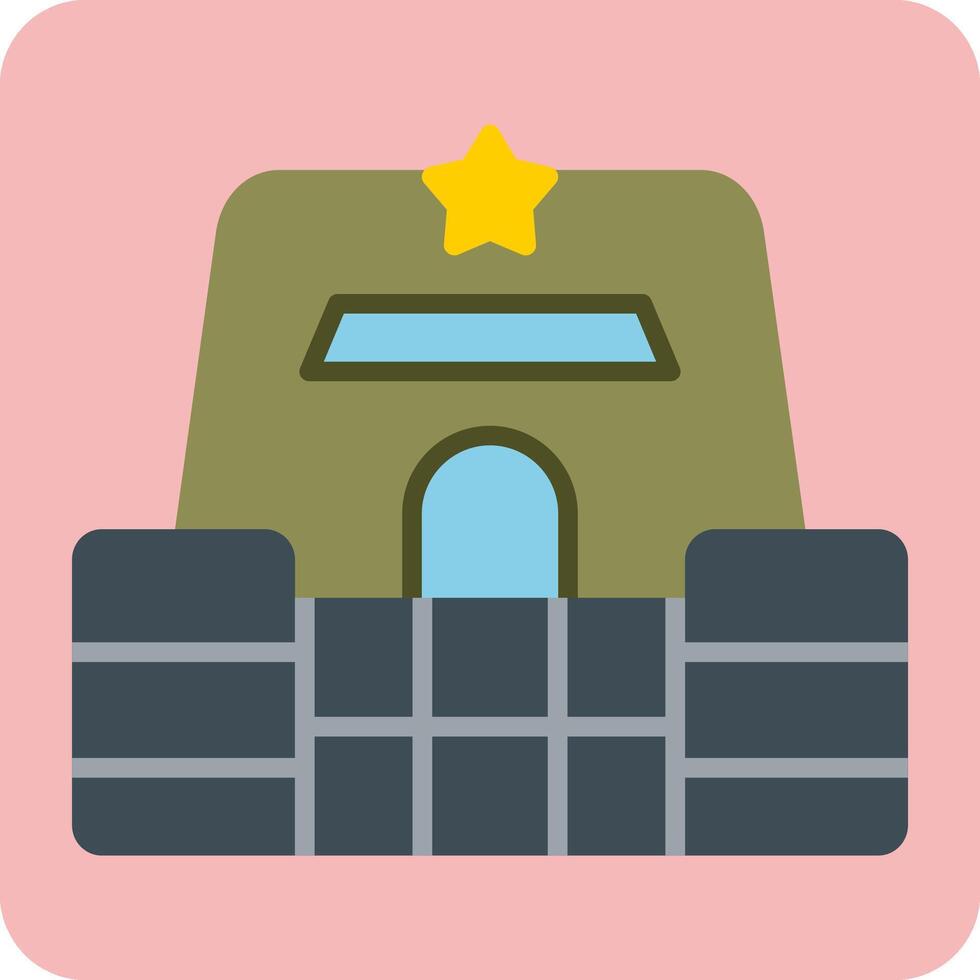 Bunker Vector Icon